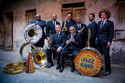 Preservation Hall Jazz Band rich in New Orleans tradition Variety redandblack