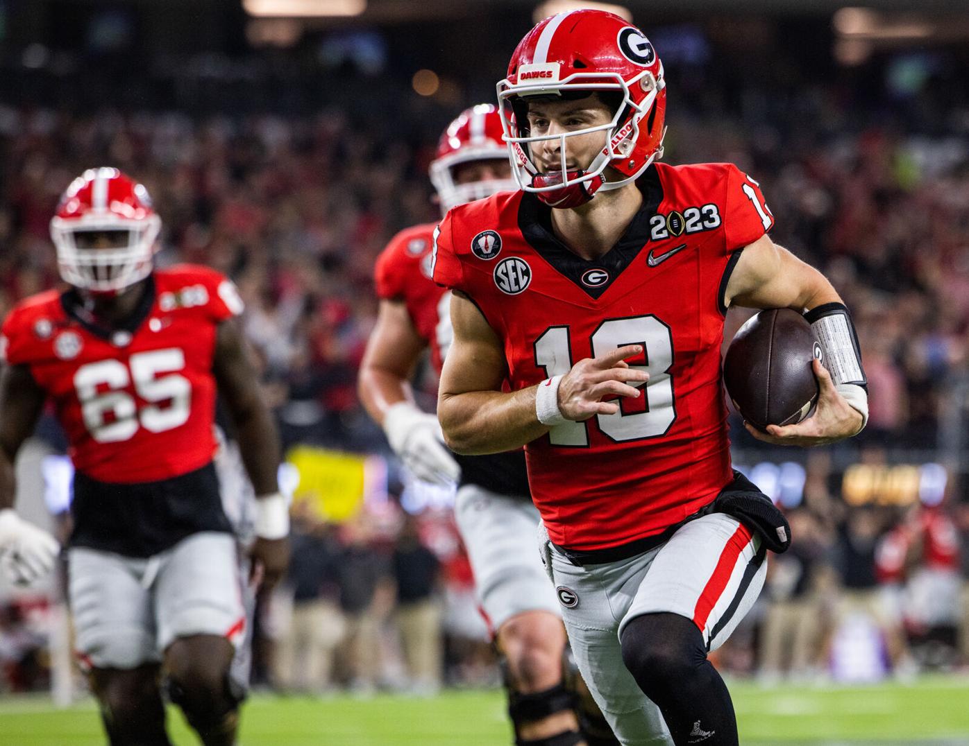 Monday, Jan. 9: Georgia vs. TCU in College Football Playoff National  Championship Game