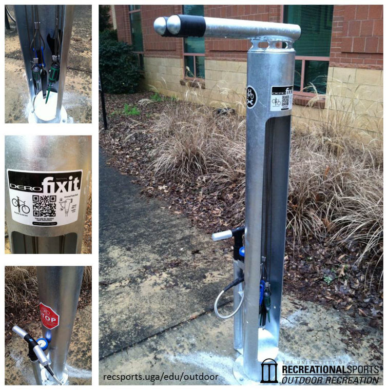 outdoor bike repair station