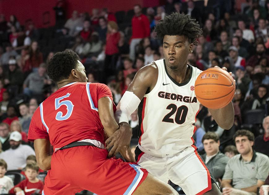 Georgia Men S Basketball Records Fifth Consecutive Win Over