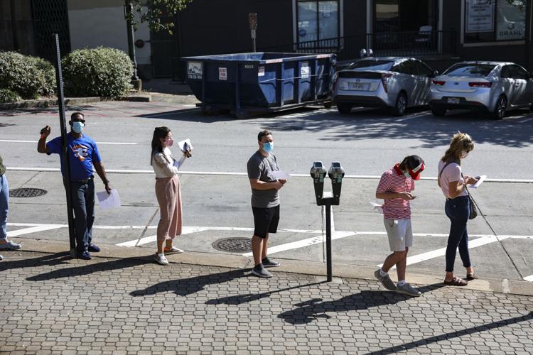 PHOTOS: Athens residents head to the polls for early voting ...