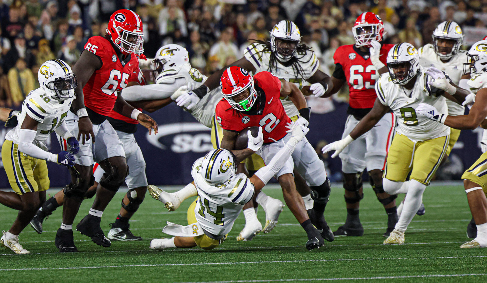 BEST OF: Georgia Vs. Georgia Tech | Gameday | Redandblack.com