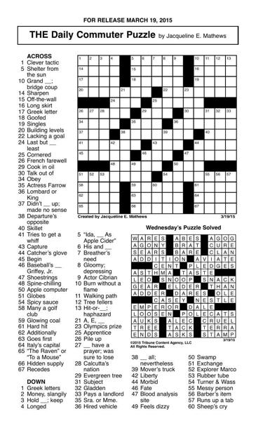 52 Crossword Last Greek Letter - Daily Crossword Clue