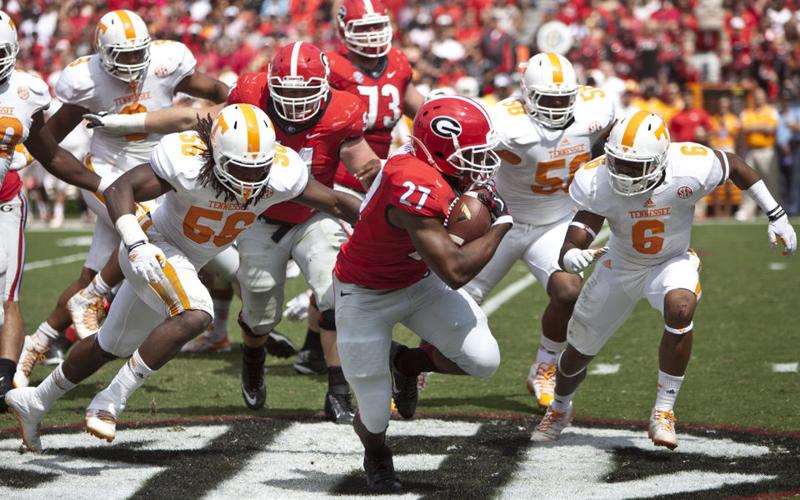 Georgia's Nick Chubb has final word at Tennessee