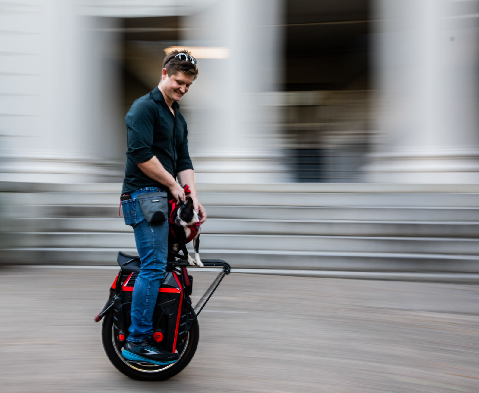 Get to know Athens' enigmatic motorized-unicycle man | Arts