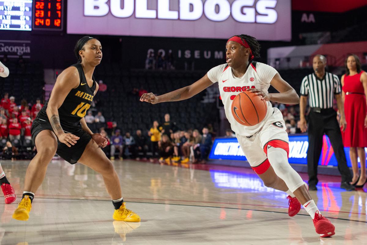 Photos Georgia Women S Basketball Defeated By The Missouri Tigers
