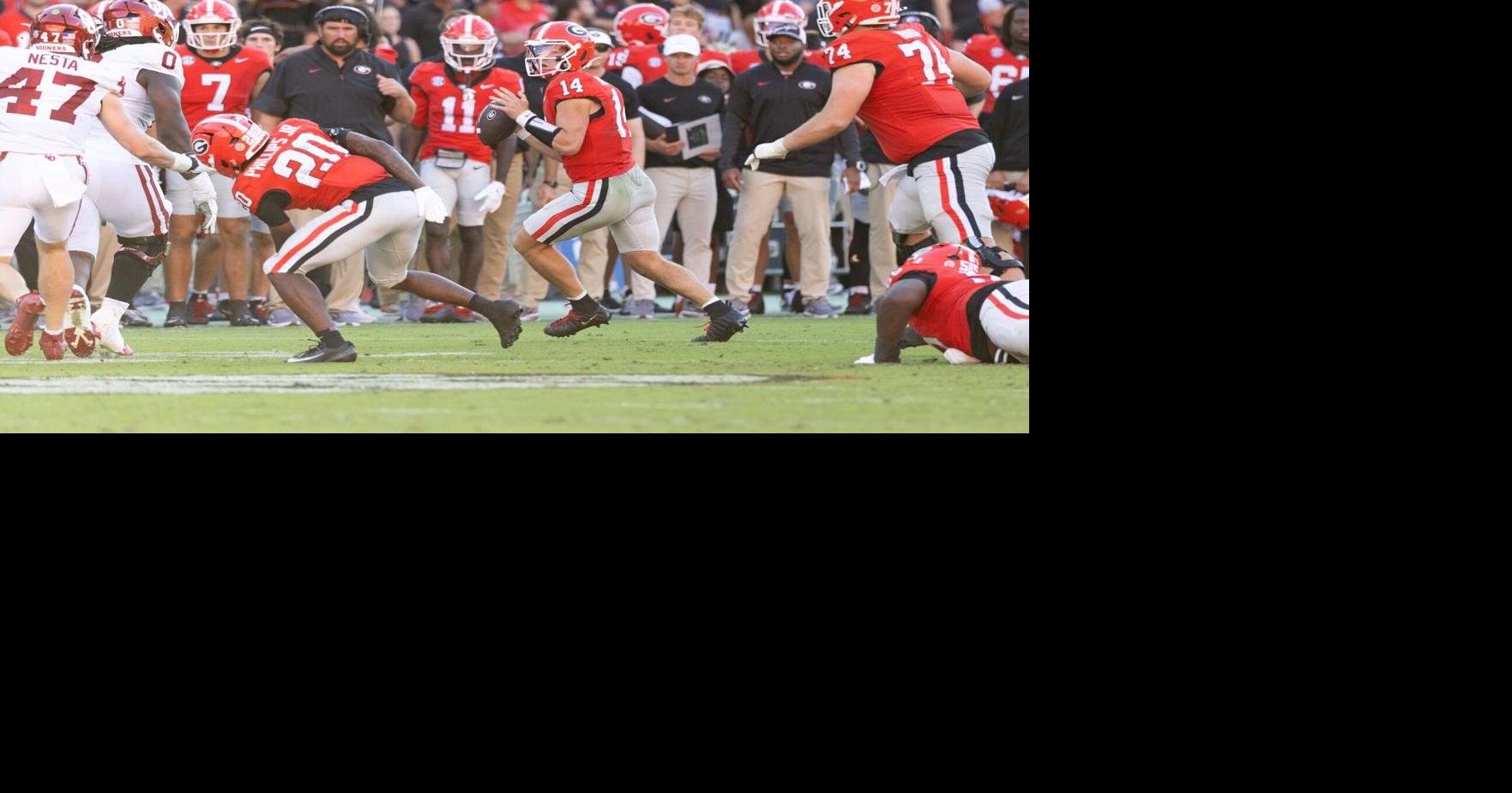 Halftime Observations: Georgia leads Vanderbilt 21-14