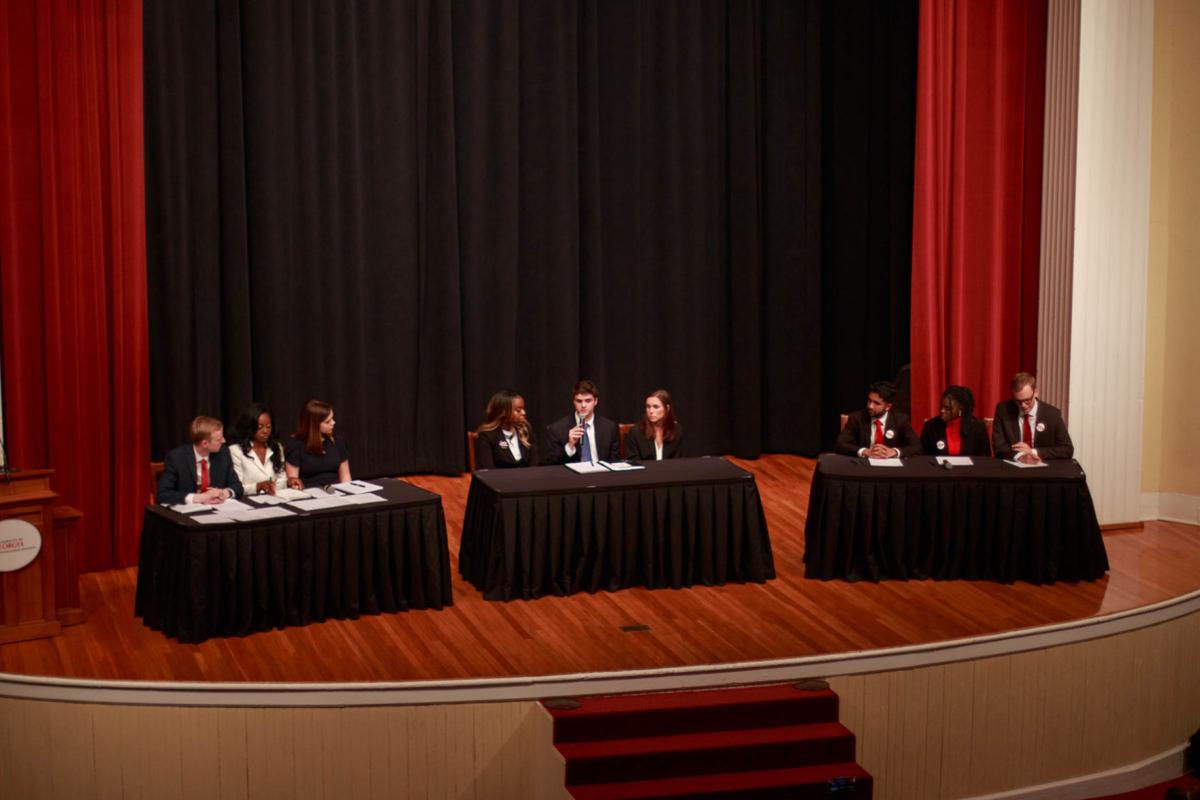Uga Sga Executive Ticket Debate Highlights Candidates Experience