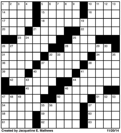 redandblack crossword