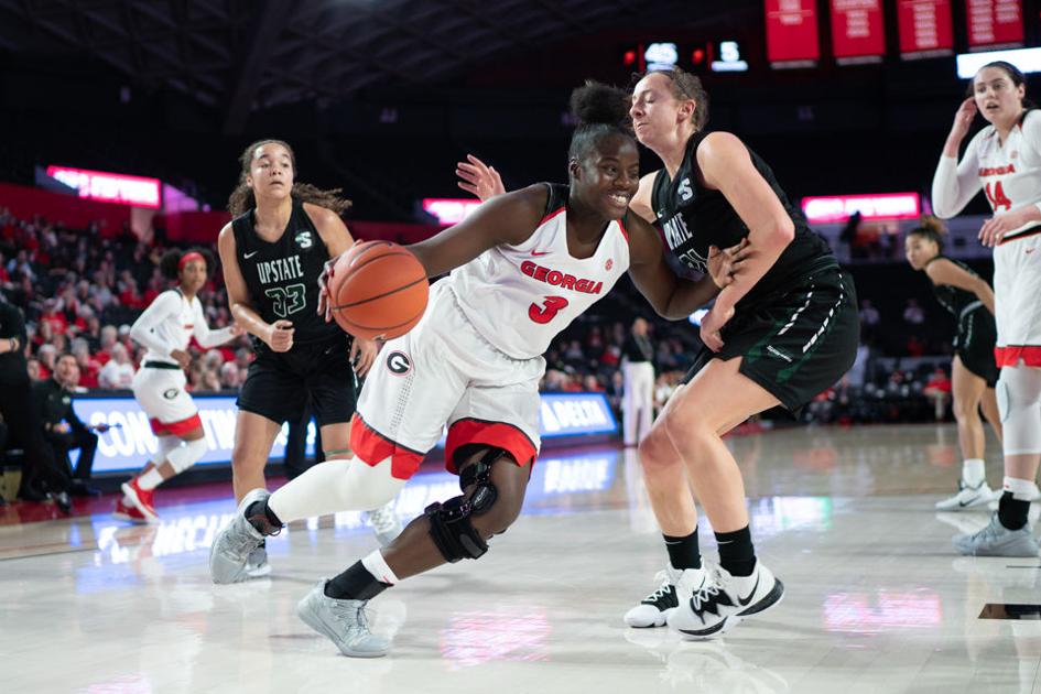 Georgia Women S Basketball Bounces Back In Win Over Usc Upstate