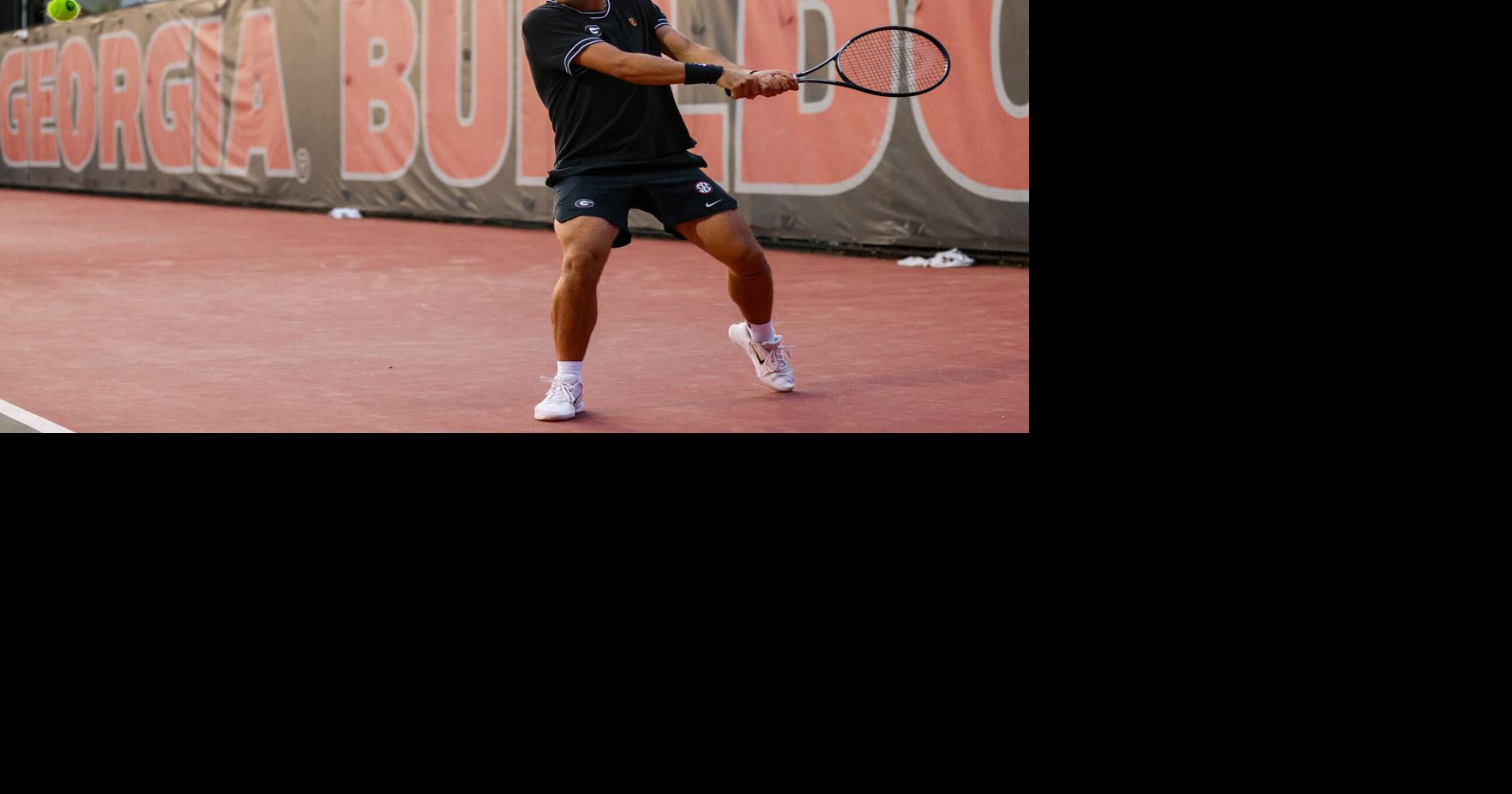 Georgia men’s tennis struggle at the ITA South Sectional in Athens
