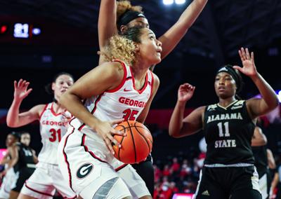 Georgia women's basketball beats Alabama State 77-47 | Georgia Sports