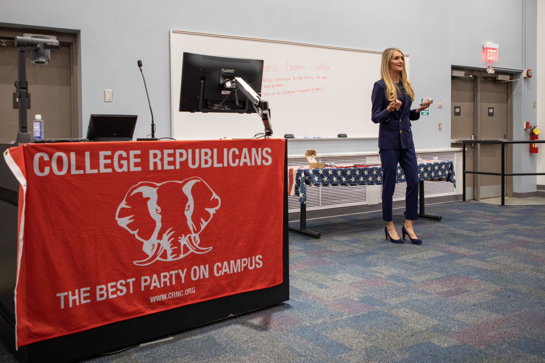 Former Sen. Kelly Loeffler discusses voter registration group with UGA College Republicans - Vimarsana News
