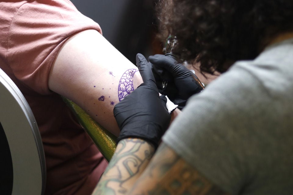 阿萌 AMON on Instagram Rick and Morty The Hanged Man     tattoo  tattoos tattooartist tattoart blackandgreytattoo blackworktattoo