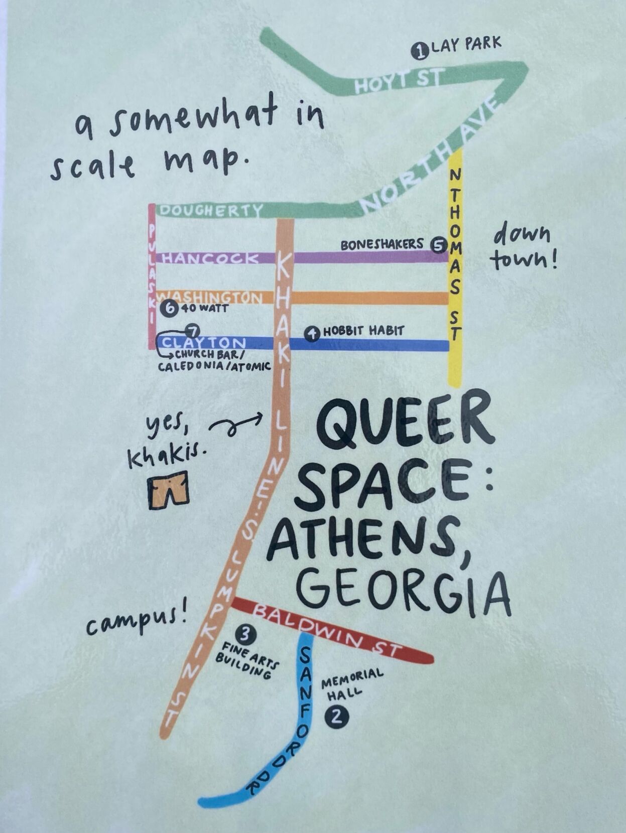 Queer Space Map