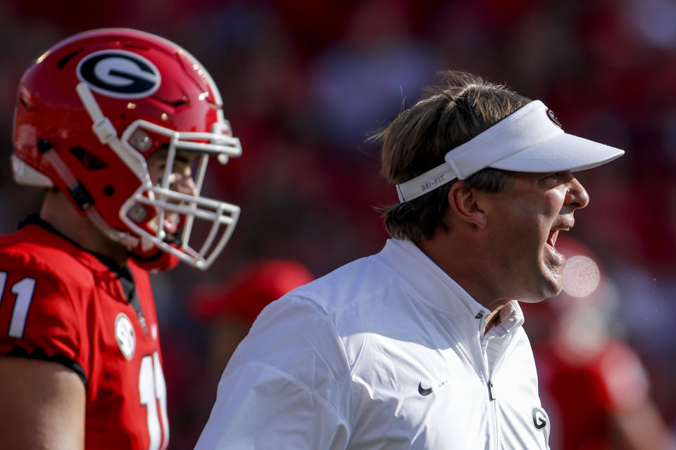 Duo of Nick Chubb and Sony Michel wear down Appalachian State defense in 31-10  win for UGA, Gameday