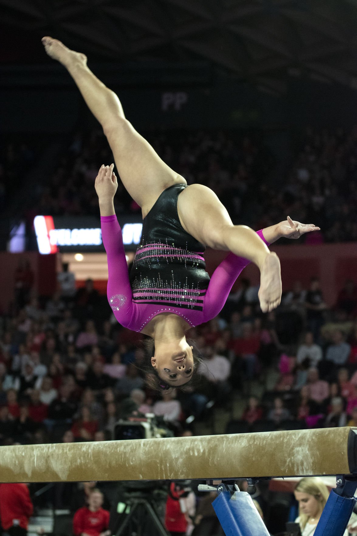 PHOTOS gymnastics wins thriller over Kentucky Multimedia