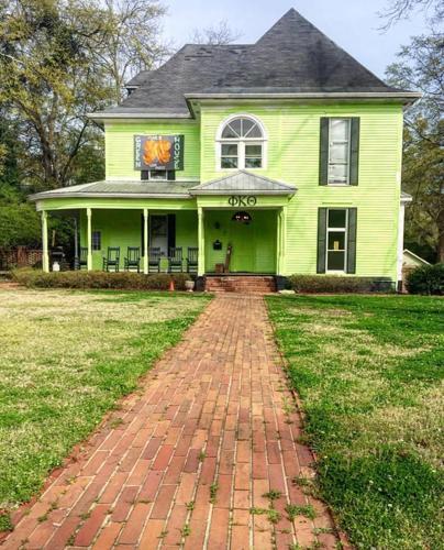 Feeling lucky: Phi Kappa Theta paints house green for St. Patrick's Campus News | redandblack.com