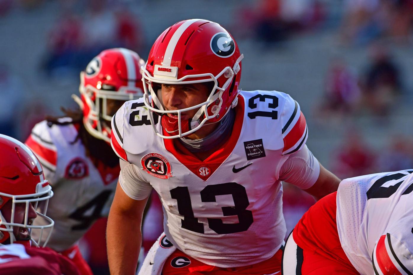 Where Georgia's Stetson Bennett excels in comparison to Jake Fromm |  Georgia Sports | redandblack.com