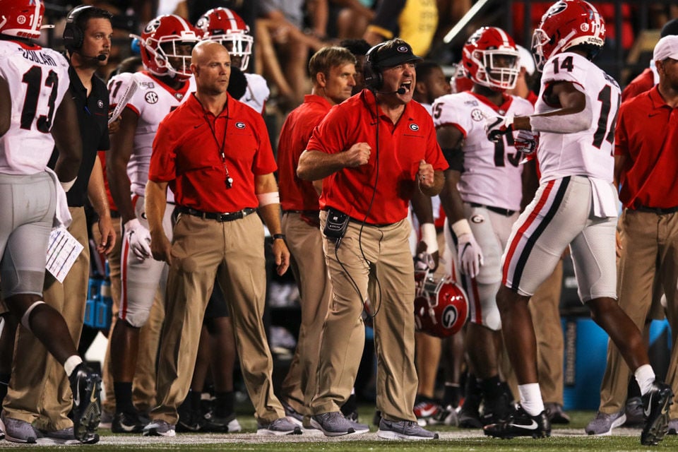 Georgia football staffer Jarvis Jones not on sideline Saturday. What Kirby  Smart said.