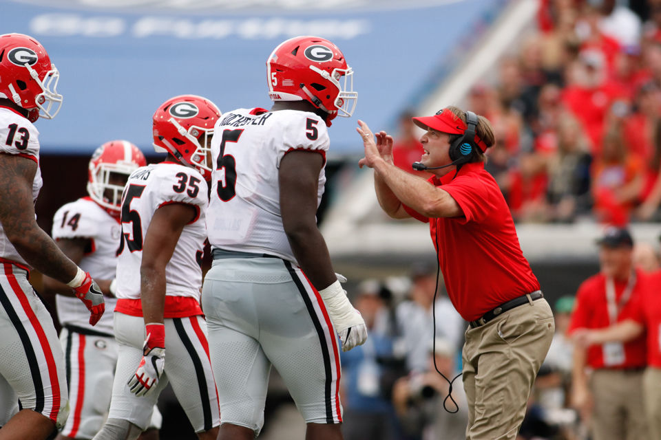 Kirby Smart Not Pleased With Defense Giving Up Late Touchdown To ...