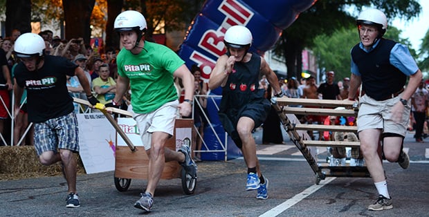 wild bull chariot races