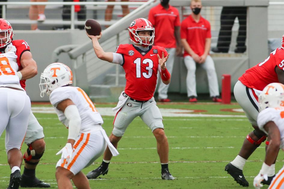 Photos Georgia Football Vs Tennessee First Half Multimedia Redandblack Com