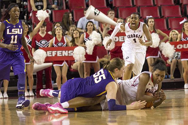 Georgia Women S Basketball Versus Louisiana State University
