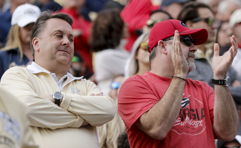 PHOTOS: Georgia Vs. Georgia Tech | First Half | Multimedia ...