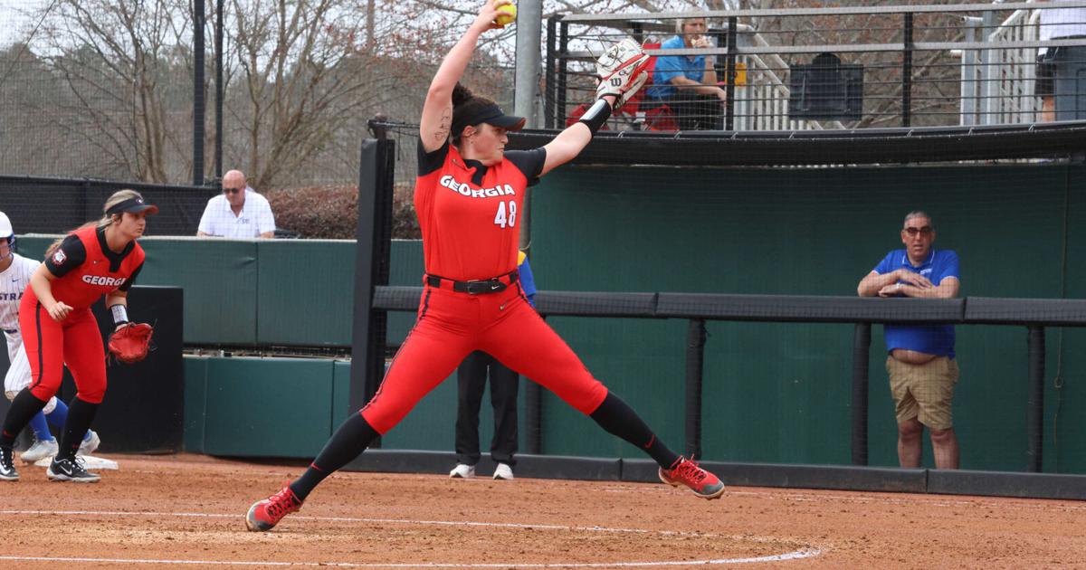 Faith, relationships paving path to success for Georgia pitcher Shelby ...