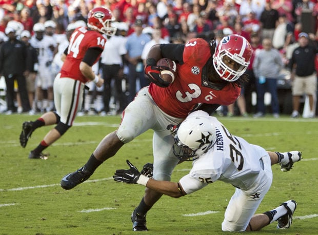 Todd Gurley, Georgia blow out Auburn