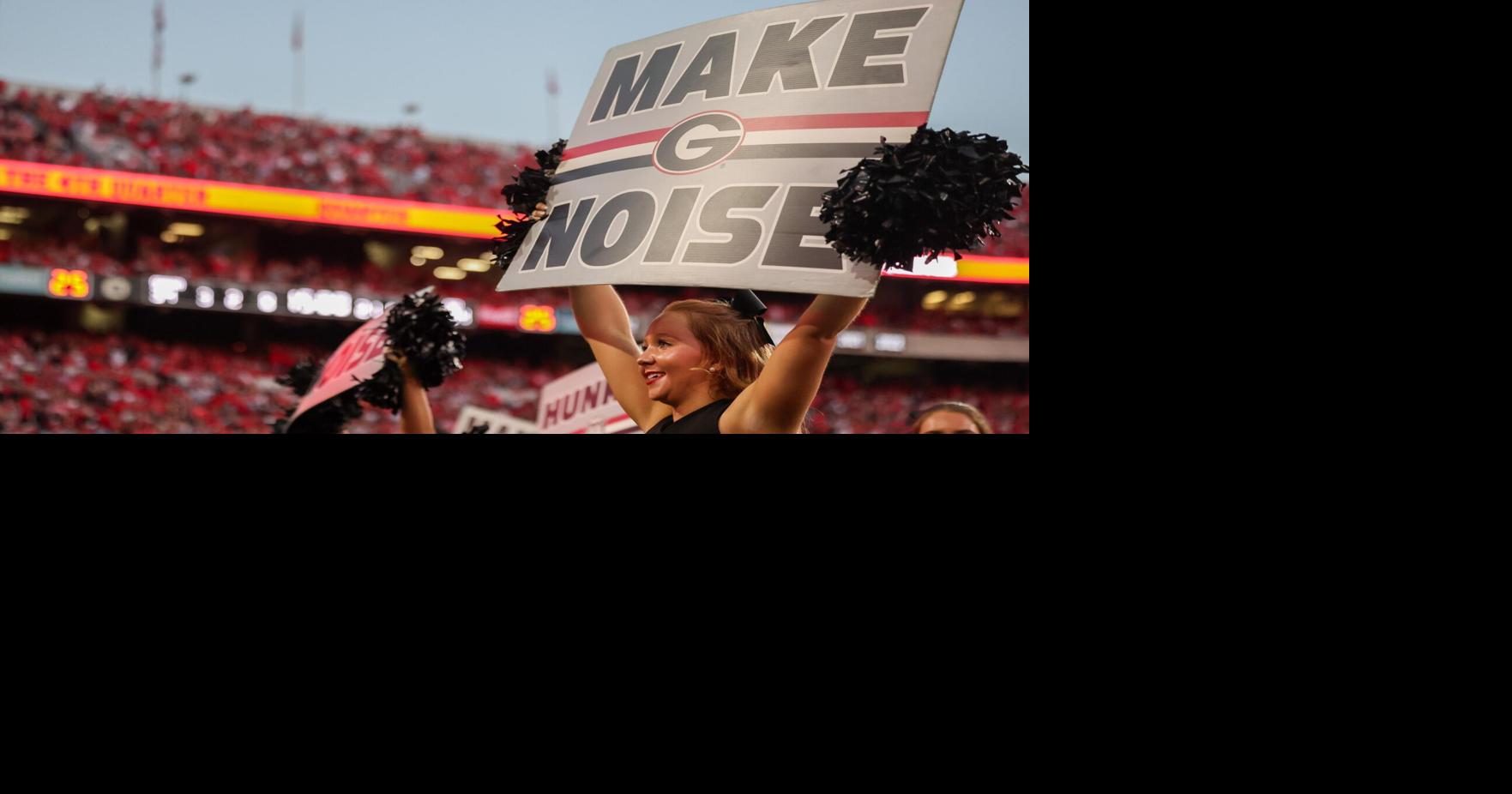 Why was Glen Powell at the UGA v. Mississippi State football game