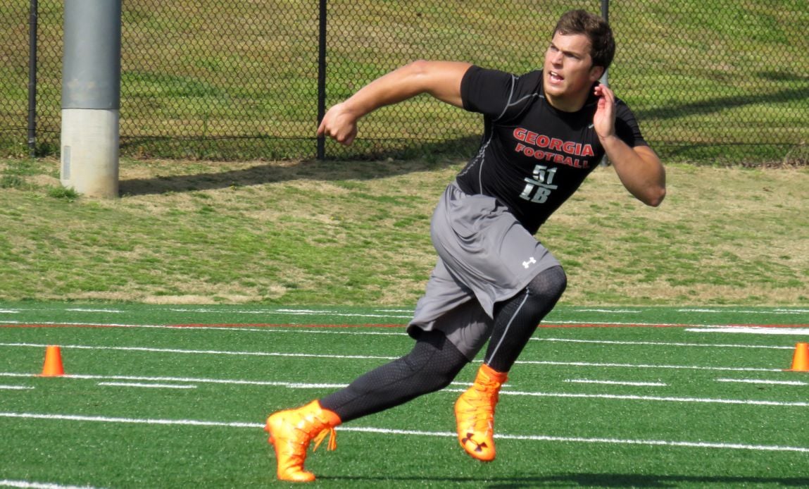 Jake Ganus uses combine snub as motivation in pursuit of pro football ...