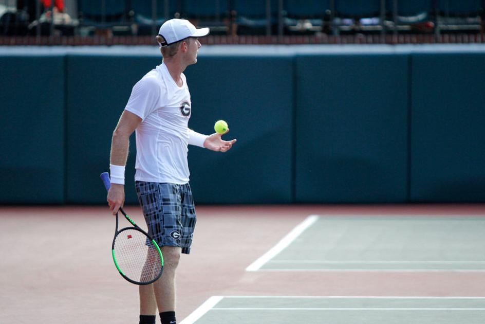 Georgia men's tennis defeats Iowa in ITA Kick-Off