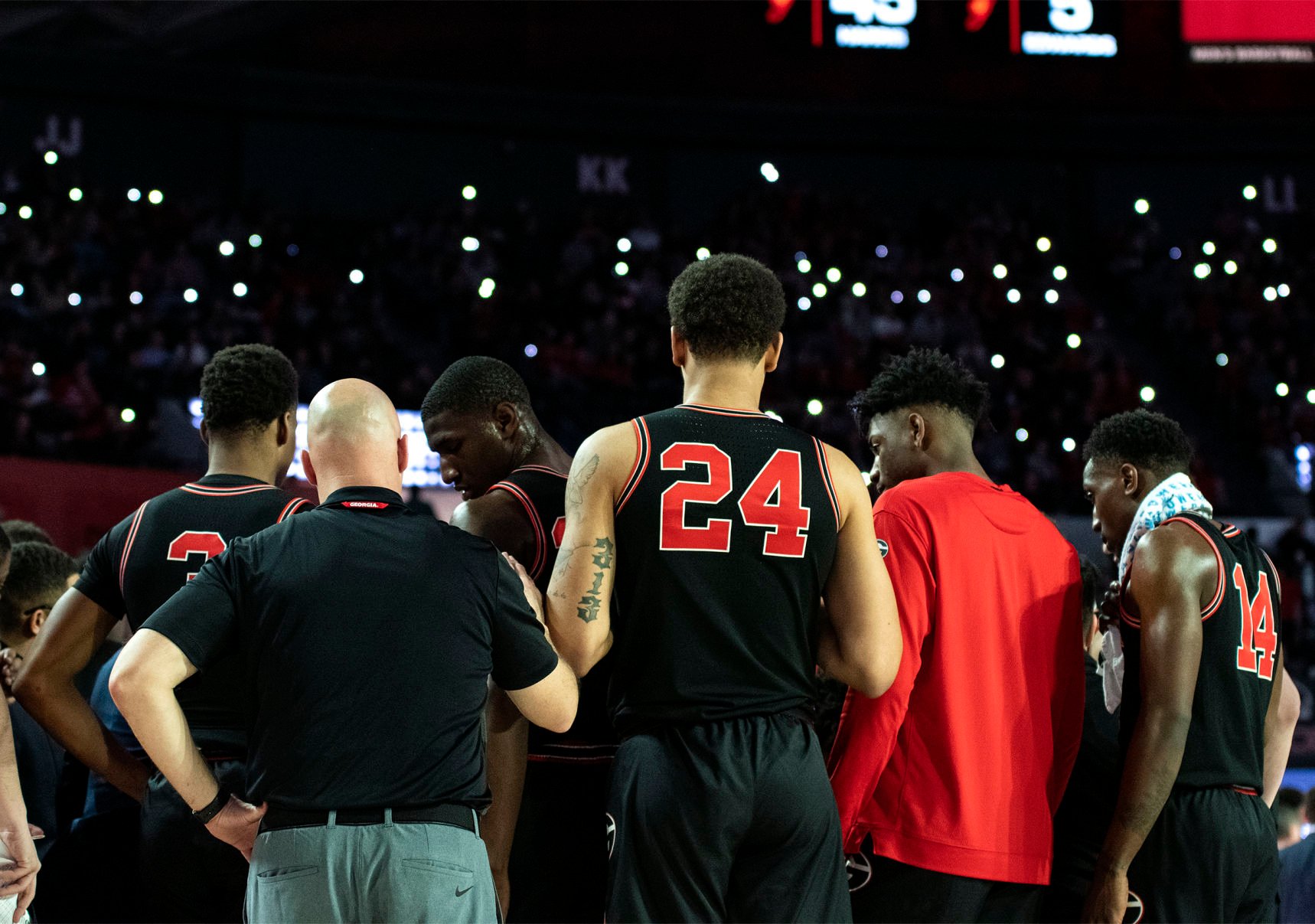 uga men's basketball roster