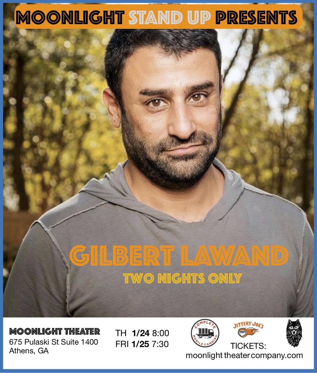 Stand Up Comedy: Gilbert Lawand | Calendar | redandblack.com