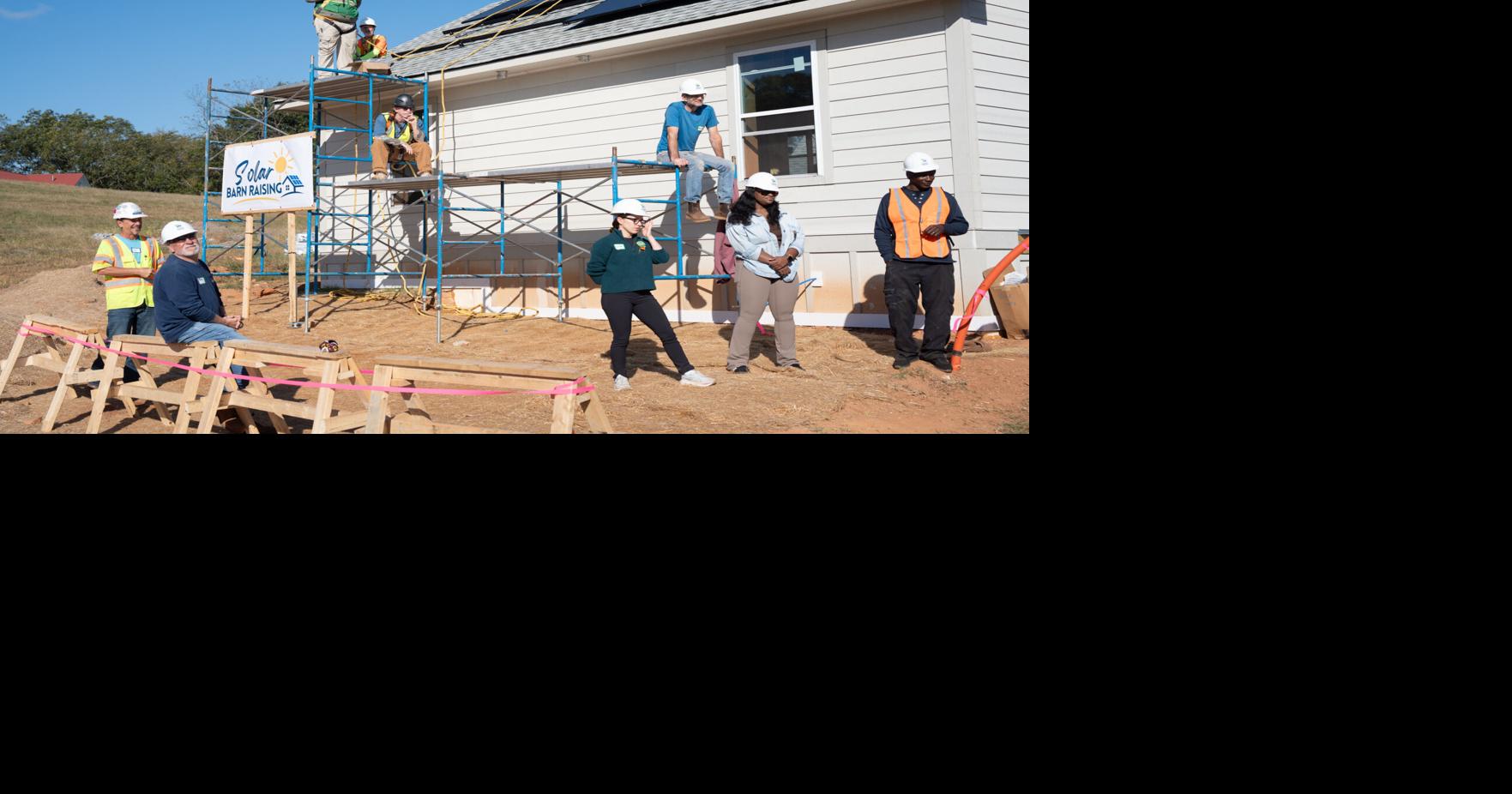 Athens Area Habitat for Humanity hosts solar barn raising at Micah’s ...