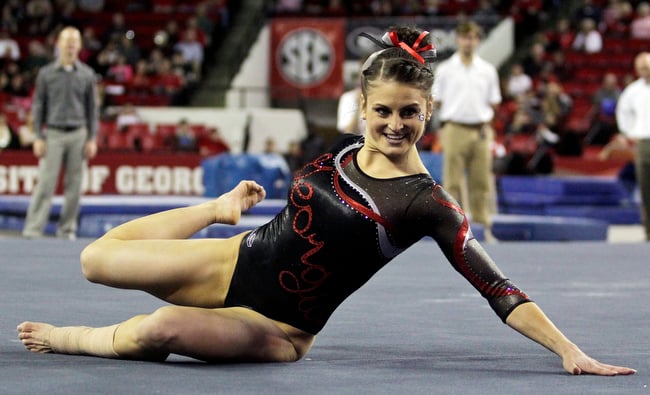 PHOTO GALLERY: Georgia Gymnastics versus Stanford | Georgia Sports ...