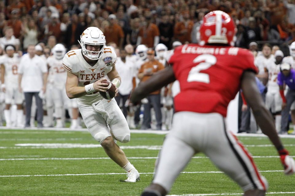 Texas quarterback Sam Ehlinger declares for the NFL draft