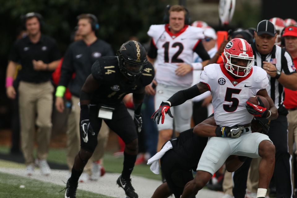 Todd Gurley, Nick Chubb among the most popular jersey numbers represented  on game day, Gameday