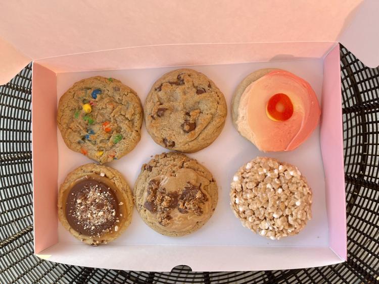 Taste Test Crumbl Cookies 6 pack Eat & Drink redandblack