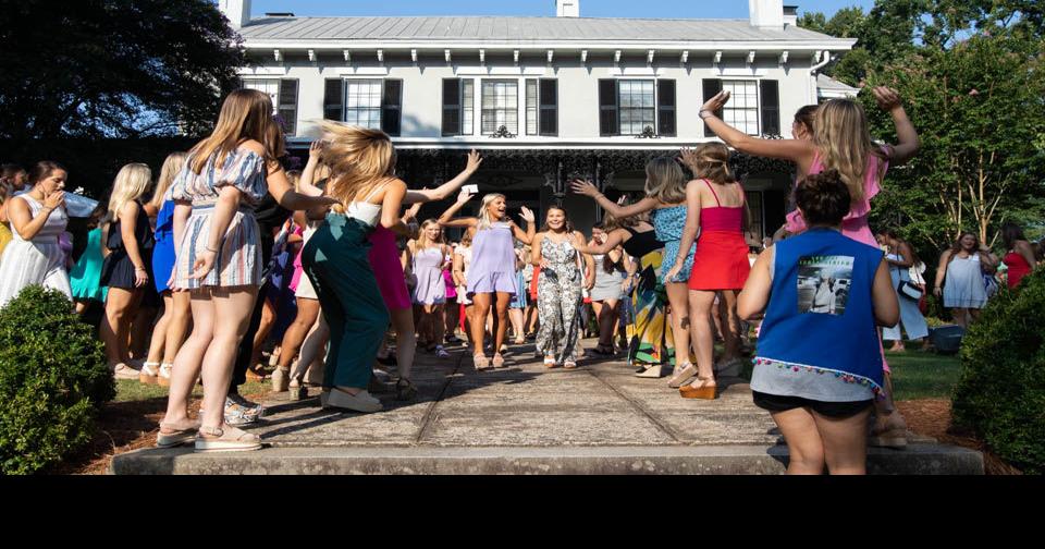 PHOTOS UGA Panhellenic sorority recruitment round two, day one