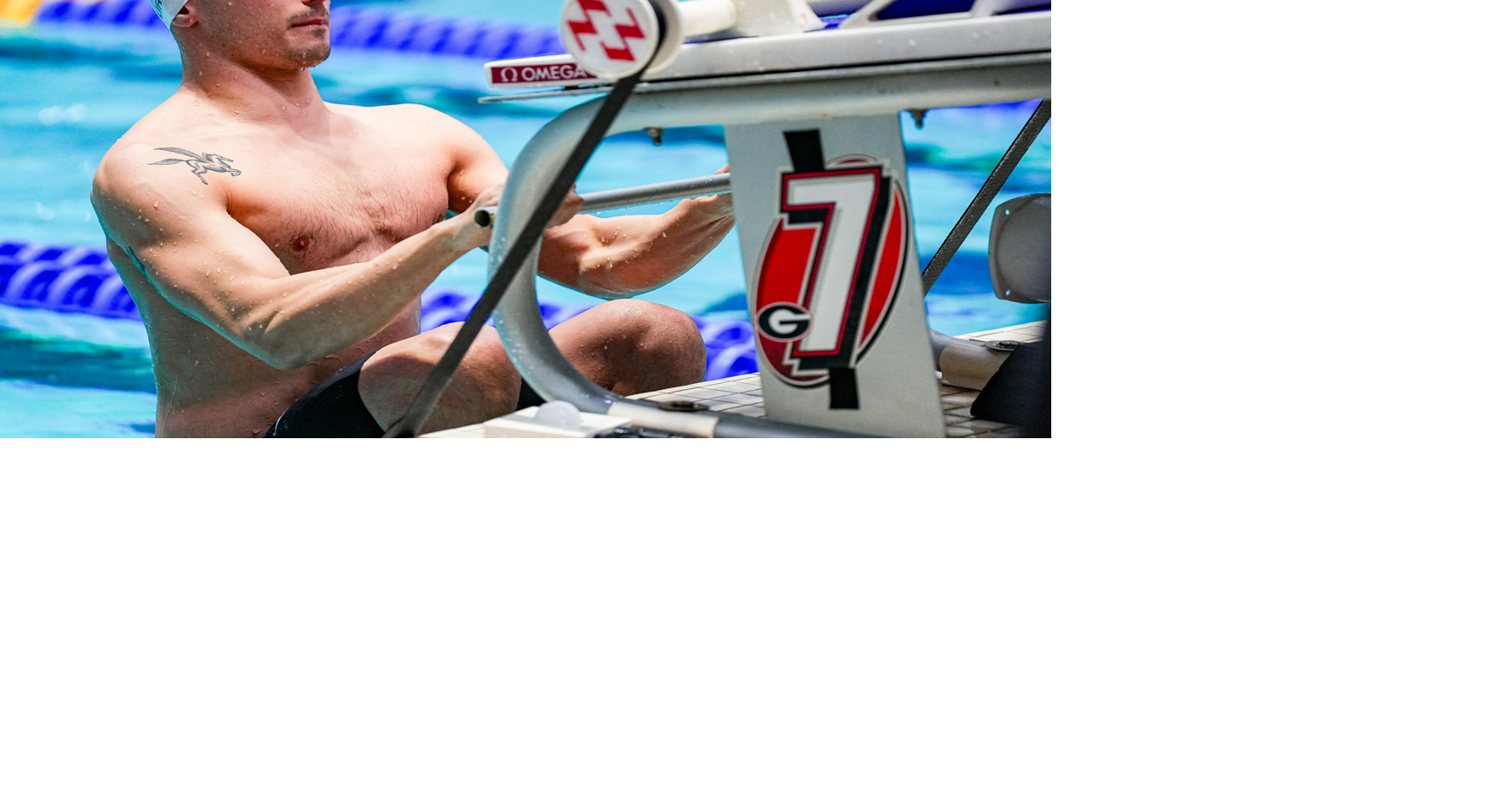 Georgia swim and dive's Luca Urlando shatters American record on final day of Georgia Fall Invitational