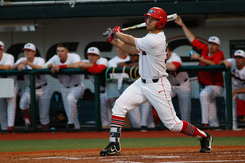 Video: Keegan McGovern ties UGA record with three home runs in a game