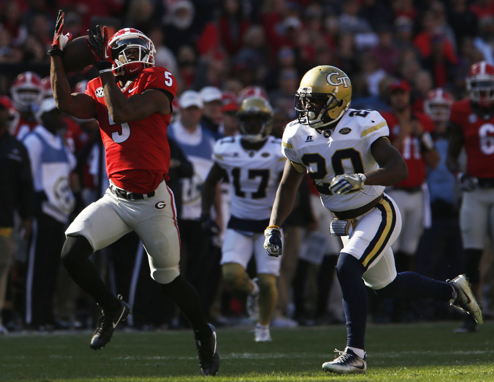 Former Lincoln County, UGA star Garrison Hearst saved his best for rivalry  with Georgia Tech