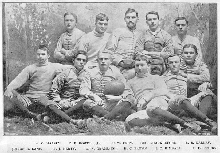 first ga football team