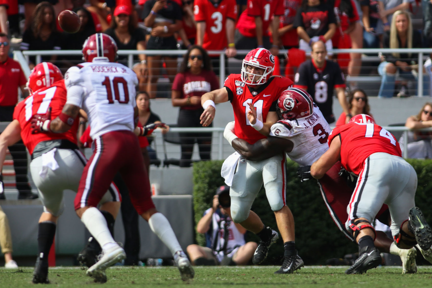 Statistical deep dive How good has Jake Fromm been in 2019