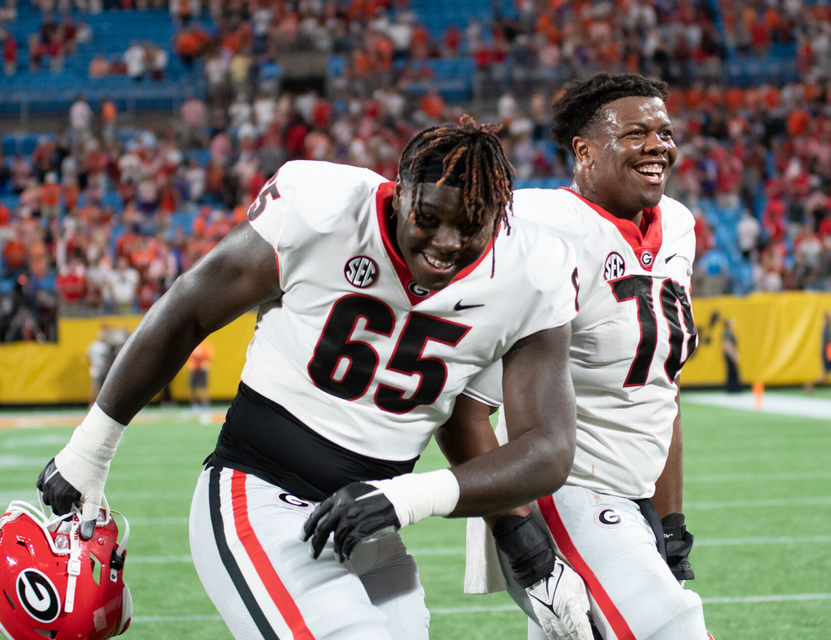 Georgia Offensive Linemen Amarius Mims And Clay Webb Enter Transfer ...