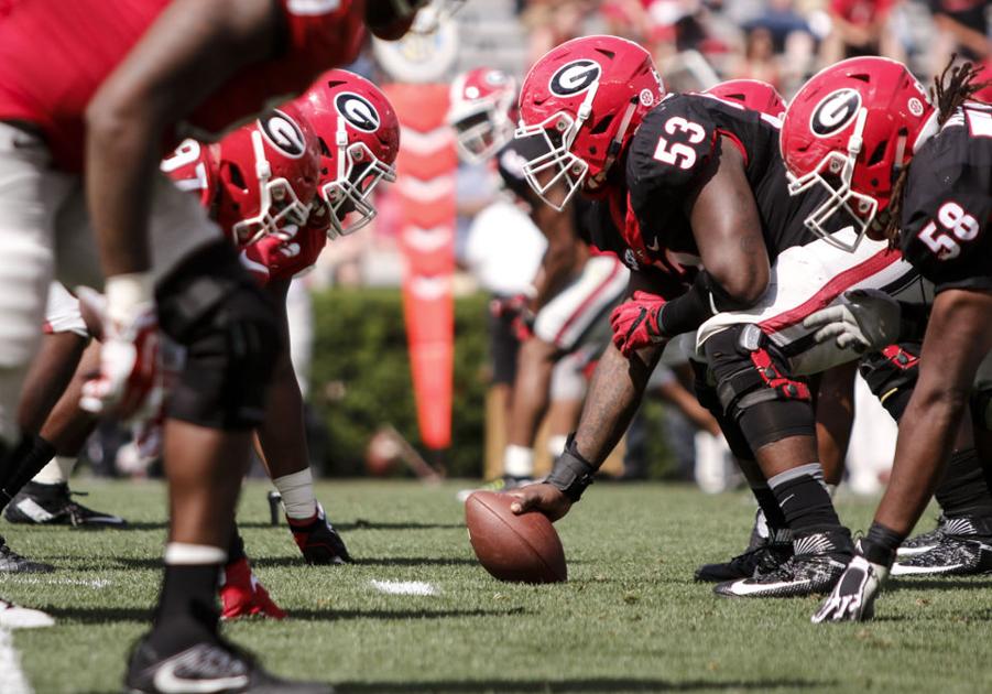 starting offensive line for 2017 unsettled 2 weeks before