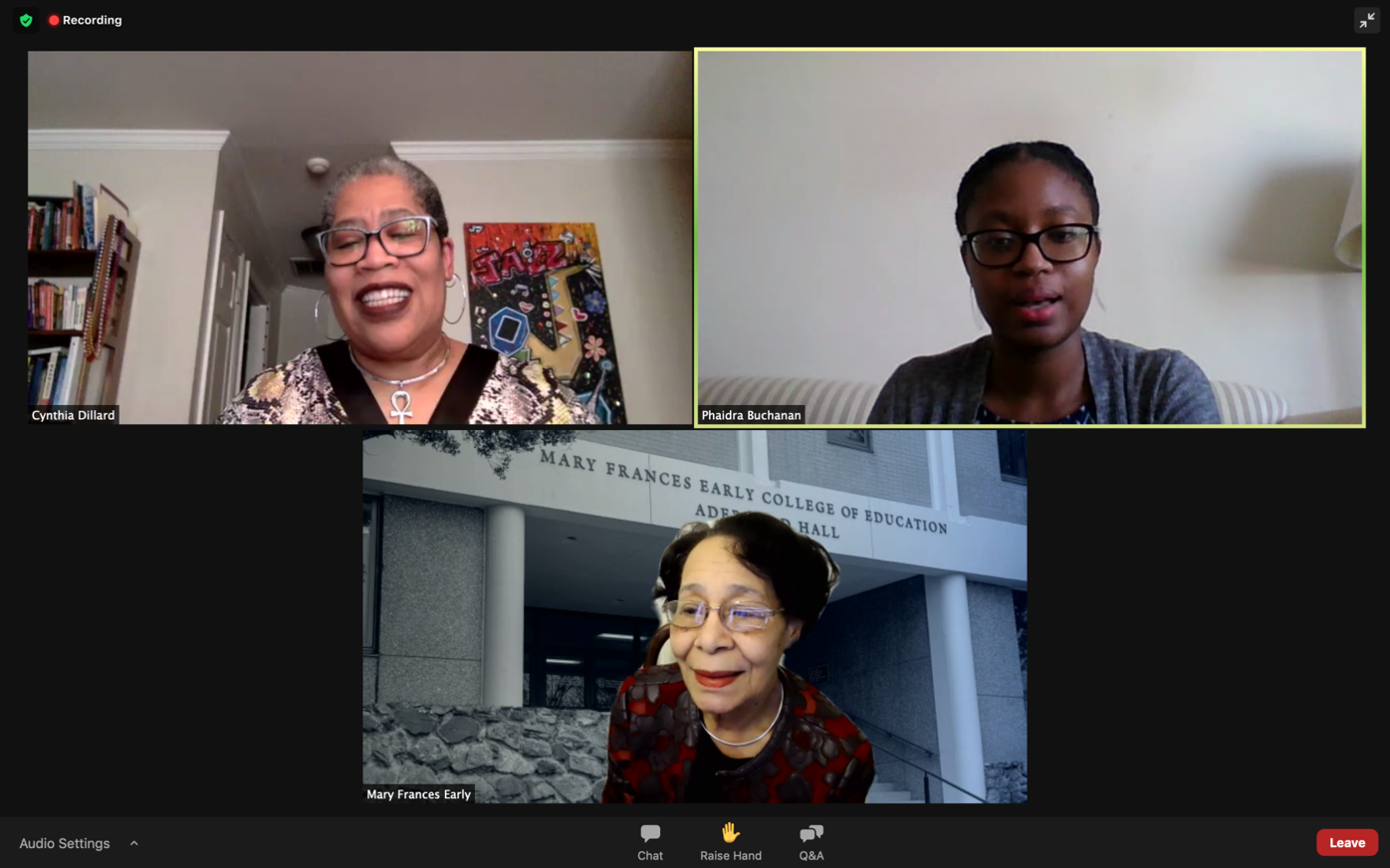 Campus Read Hosts Talk Between Mary Frances Early And Phaidra Buchanan Arts Culture Redandblack Com